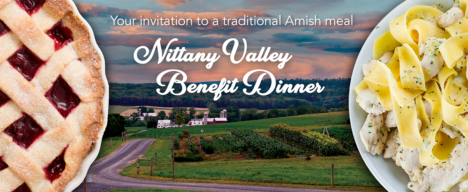 Nittany Valley Benefit Dinner: Your invitation to a traditional Amish meal