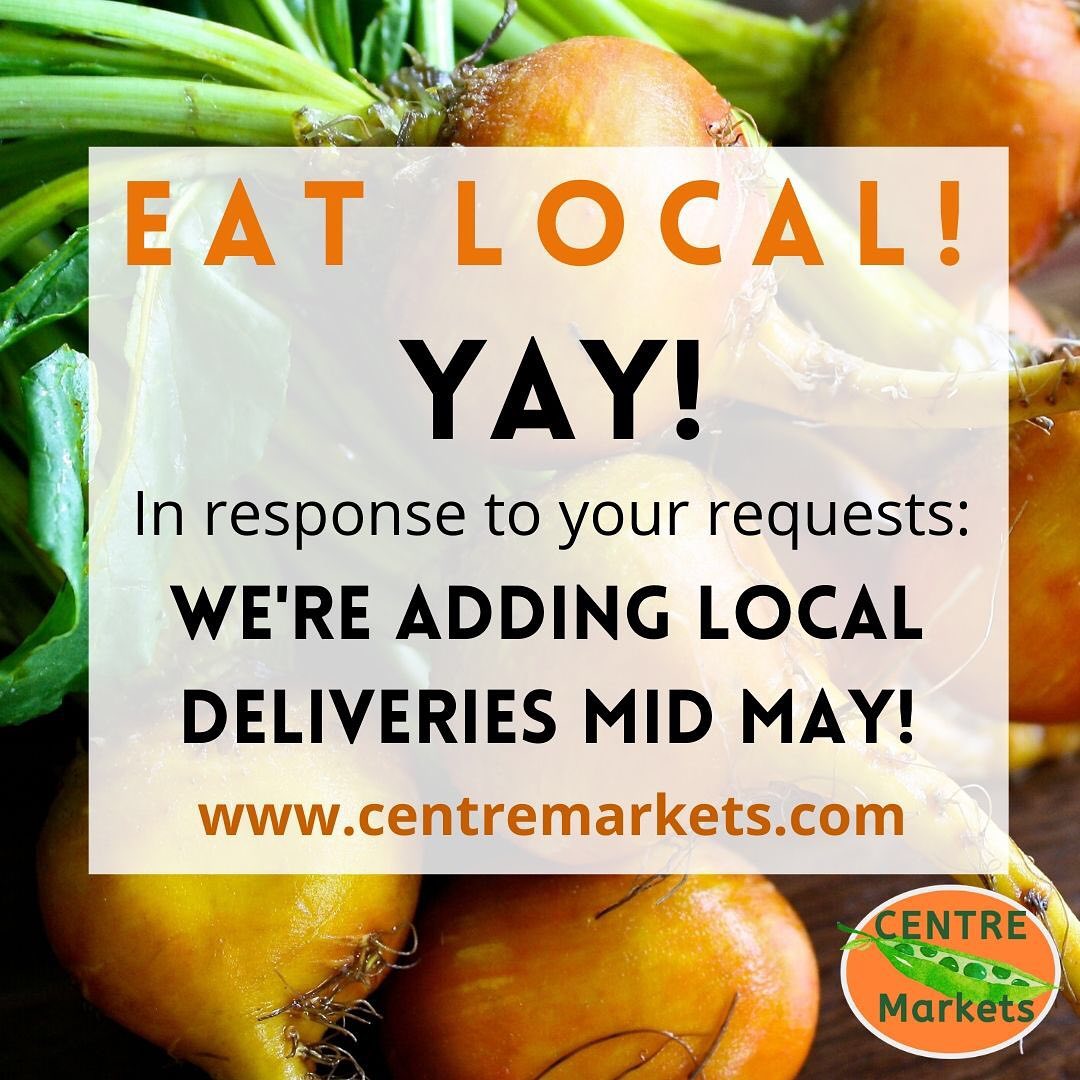Thanks for supporting our local producers! In response to your requests - we’ll be able to start contactless deliveries mid May!
And stay tuned for more vendors and products being added 