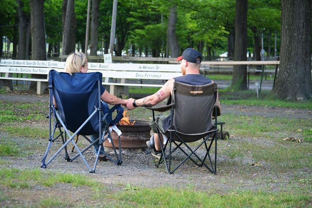 Bring your RV or tent to Grange Park to camp for one or more nights! The spacious sites have electric and water hook-ups. Friends and family can camp in adjacent sites. For more info, visitgrangepark.com.⁣
⁣
To experience #HVAgventures destination Grange 