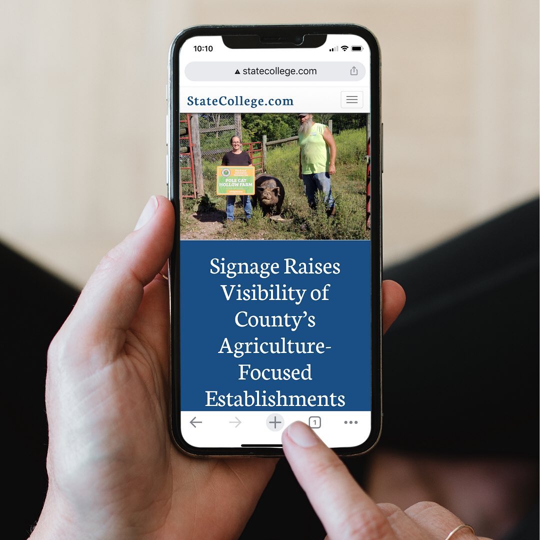 Thanks for the feature @statecollegecom! "Since its launch in October 2019, Happy Valley Agventures has helped to raise greater awareness about Centre County's robust agricultural product...
Now, it is even easier for those looking to plan their next Ag