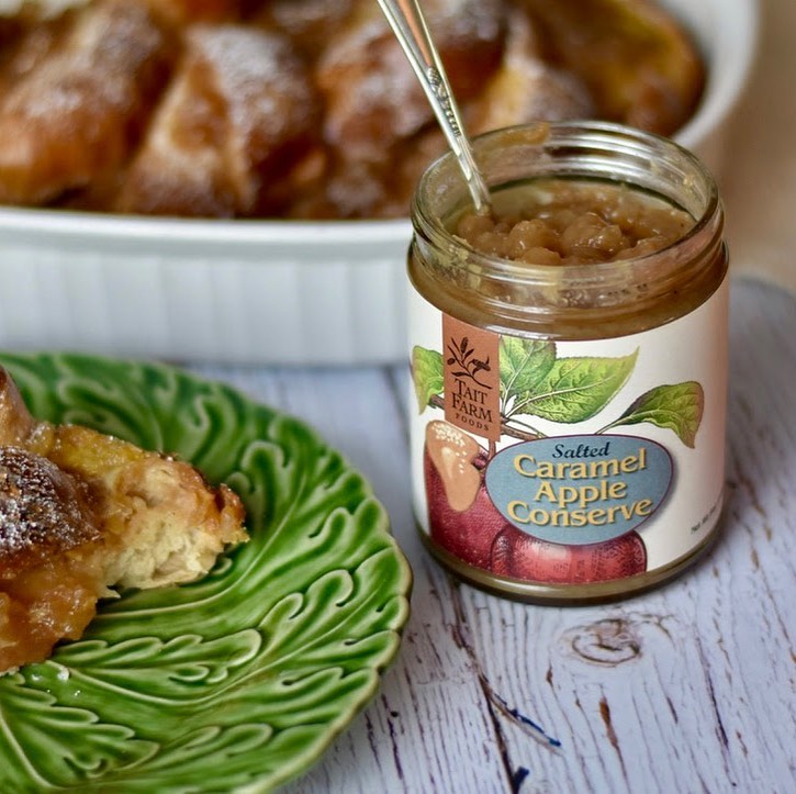 #HVAgventures @taitfarmfoods' NEW Salted Caramel Apple Conserve is a scrumptious twist on a classic! 