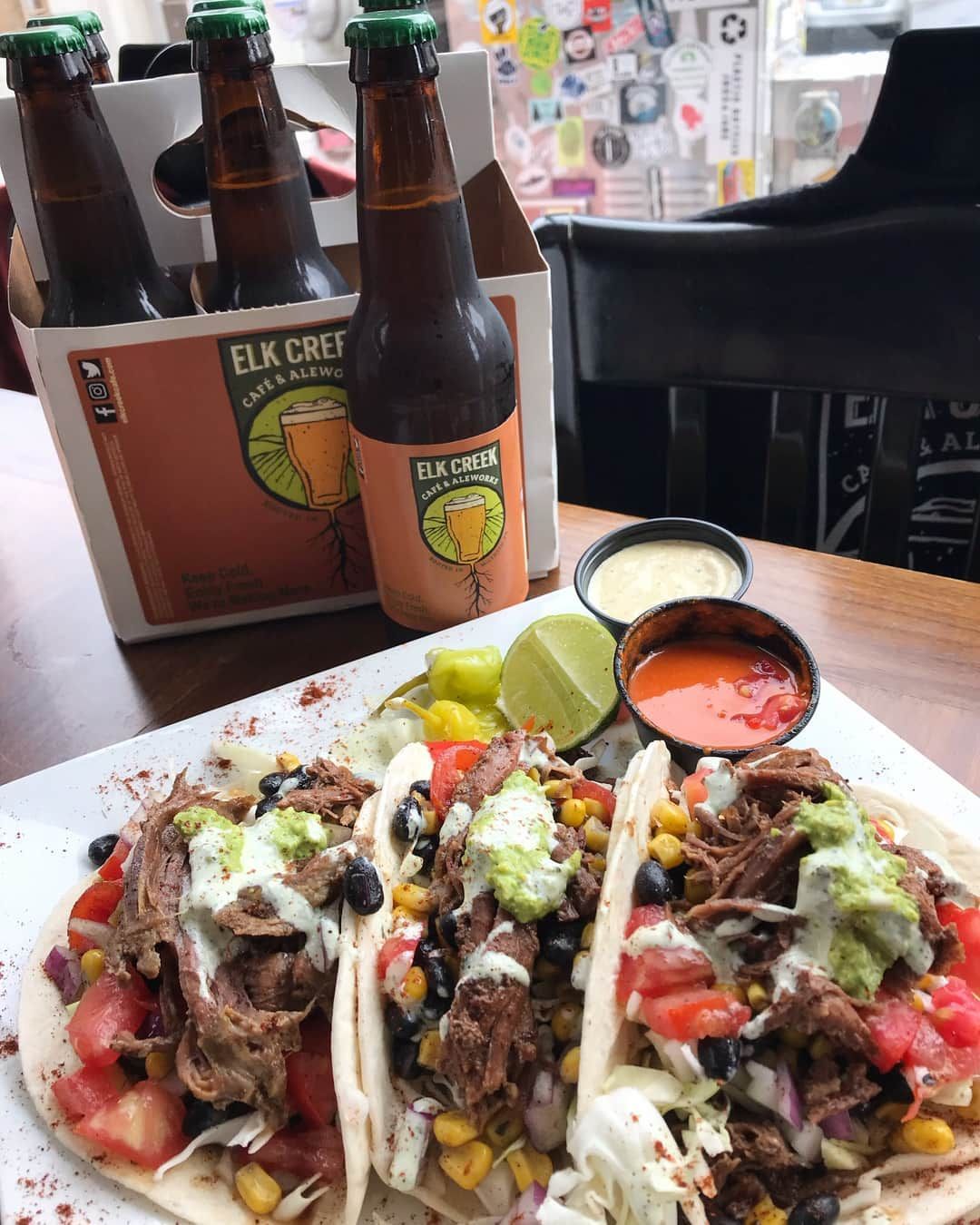 @elkcreekcafe + Aleworks is a popular brewery bistro known for its delicious farm-to-fork cuisine and hand-crafted ales. Located on Main Street in Millheim, Elk Creek Cafe + Aleworks is available for takeout!
˙
Food and beer: Thursday through Saturday fro