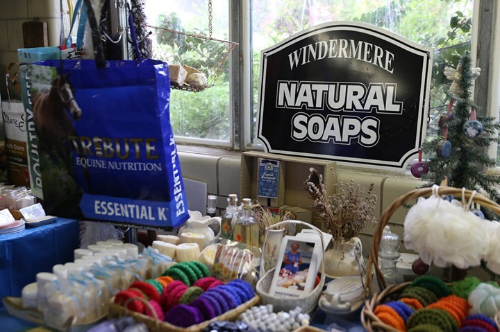 Located in the beautiful rolling mountains of central Pennsylvania on the grounds of Windermere Farms, Windermere Natural Soaps makes a wide variety of luxury bath soaps, wake-up bars, therapeutic soaps, facial bars, kitchen soaps, relaxing soaps, outdoor