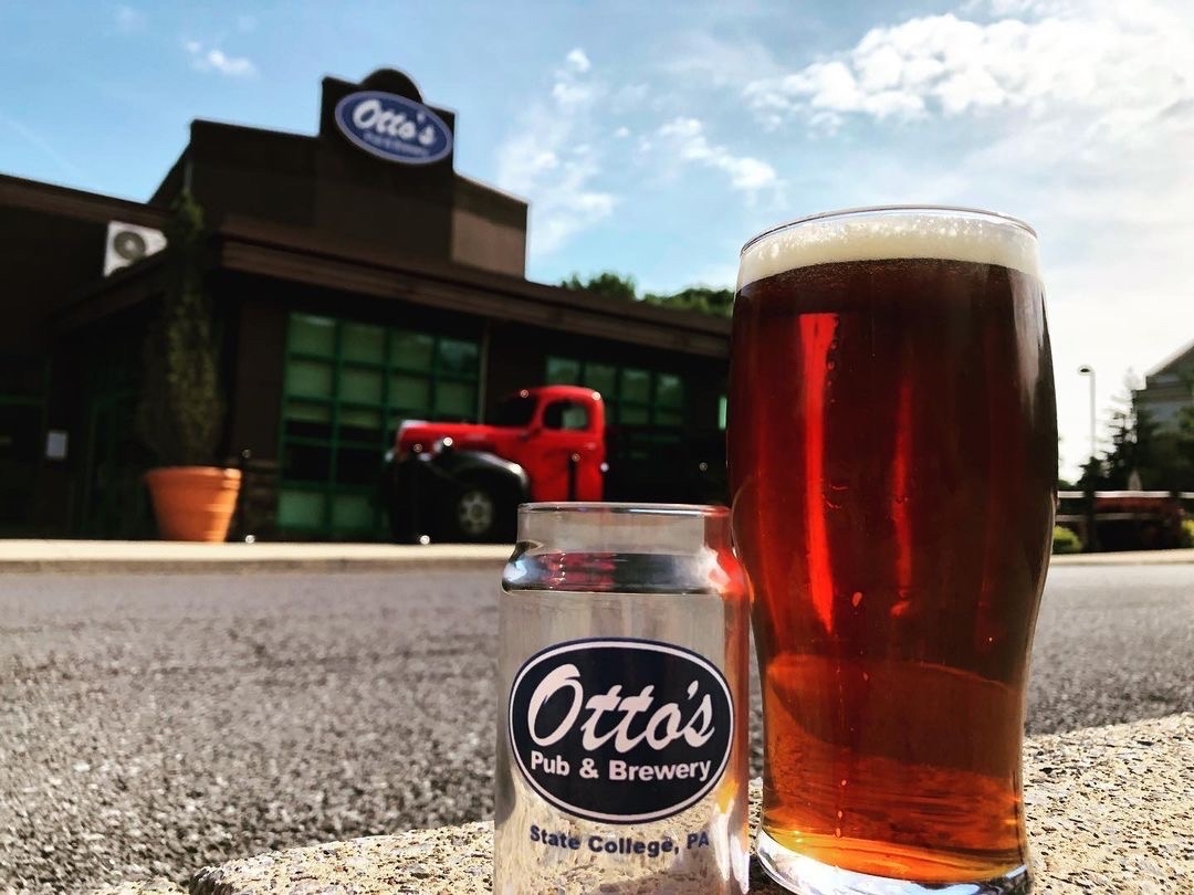 In honor of their approaching 20th anniversary, Otto's is offering a special every month leading up to October!⠀
⠀
August special: $4 Mt Nittany Pale Ale Pints & 20% off select glassware in their gift shop. 